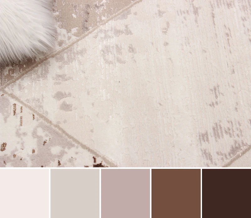 ECARPET Vivian Contemporary/Modern Area Rug for Living Room, Bedroom, Dining Room, Entrance, Hallway and More.