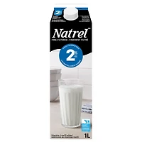 Lait finement filtré 2 % Natrel