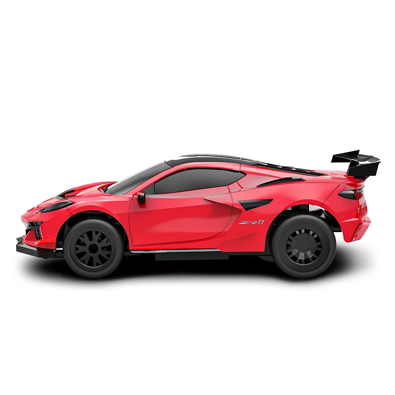 Adventure Force (1:64) Radio Control Nano Racer Chevy Corvette Red Car, WR5-64C33V-RD-CA