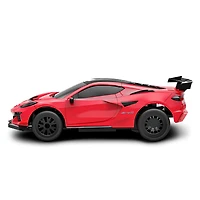 Adventure Force (1:64) Radio Control Nano Racer Chevy Corvette Red Car, WR5-64C33V-RD-CA