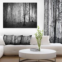 Designart Beautiful Forest Morning Panorama Canvas Wall Art