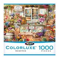 RoseArt - Colorluxe 1000 pièces - Fleuriste toutes saisons- Puzzle emboîtable pour adulte