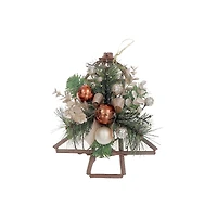 Décoration Suspendue En Rotin Et Pin De 30,5 Cm (12 Po) - Lot De 2