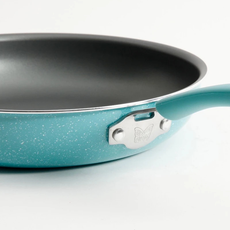 Ensemble de 2- Poêles Turquoise Antiadhésives