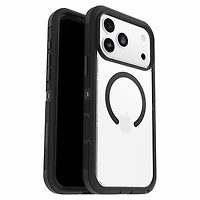 OtterBox Defender Pro XT Clear MagSafe Case w/Camera Control Dark Side (Black) for iPhone 17( Pro 6.3)