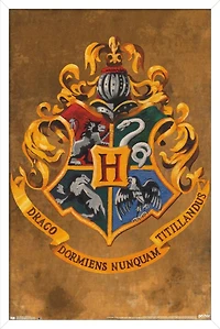 The Wizarding World: Harry Potter - Hogwarts Crest Wall Poster