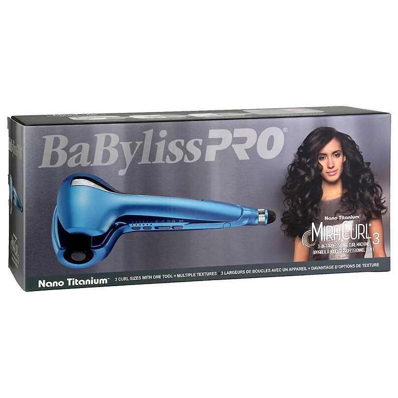 BaByliss Pro Nano Titanium MiraCurl3 Curling Iron