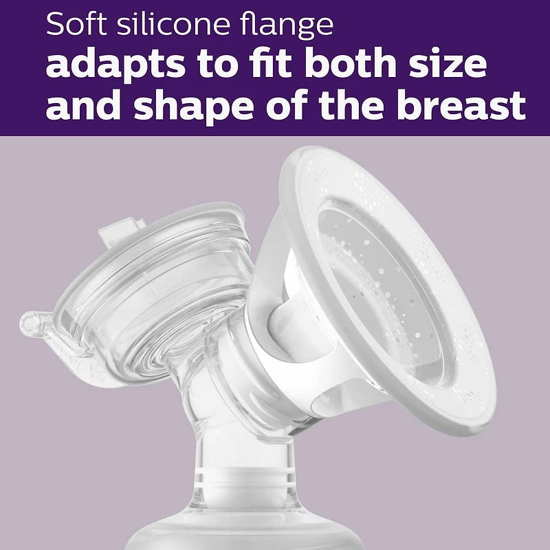 Tire-lait électrique simple Philips Avent Advanced, avec technologie Natural Motion, SCF391/62