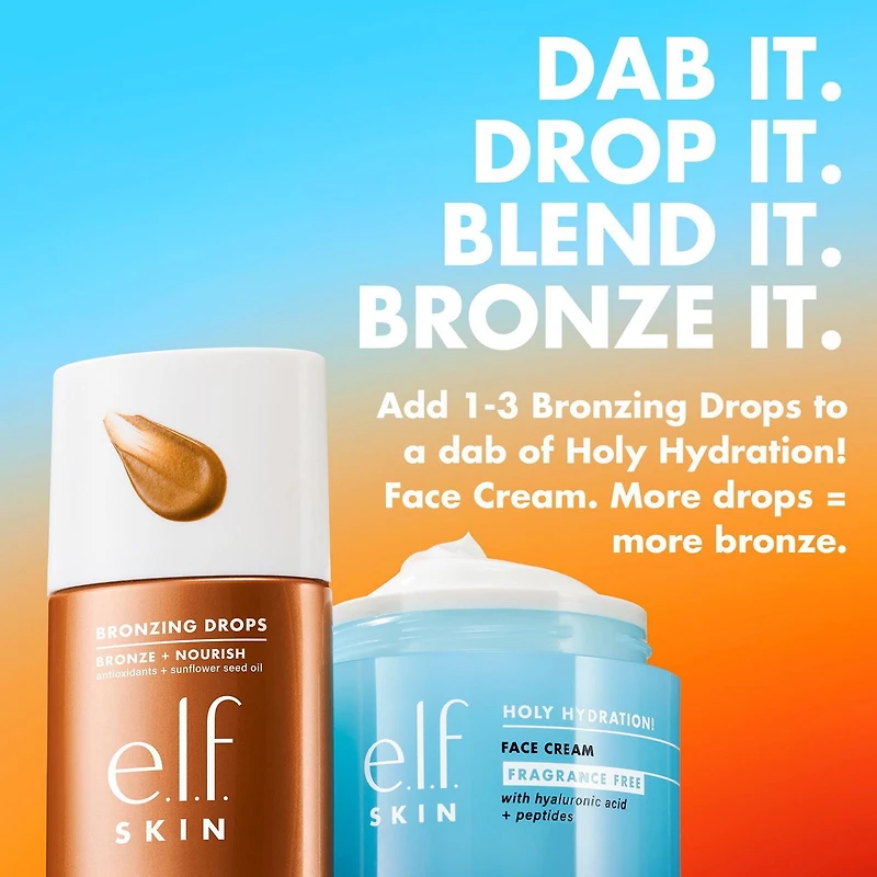 e.l.f. Cosmetics Gouttes bronzantes Copper Gold, 30 ml