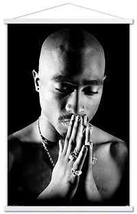 Tupac - Praying Wall Poster, 14.725" x 22.375"