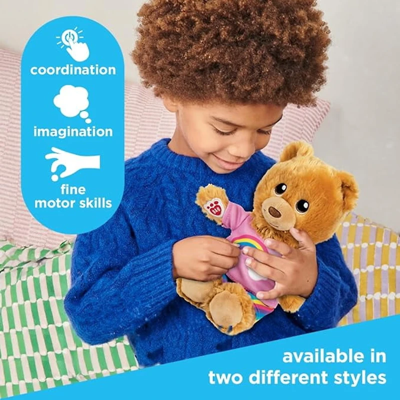 Build-a-Bear Workshop Furtastic Bear and Outfit Pack STYLE 1 RAINBOW