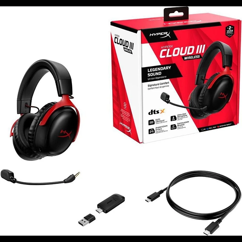 HyperX Cloud III sans fil Gaming casque
