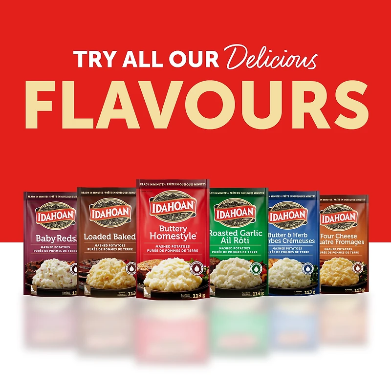 Idahoan Buttery Homestyle Flavoured Mashed Potatoes