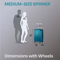 Jetstream Hardside 24" Large Checked Luggage