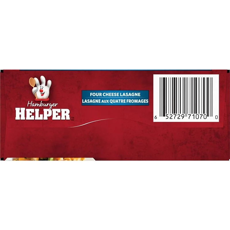 Hamburger Helper Lasagne aux quatre fromages