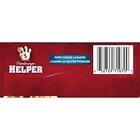 Hamburger Helper Lasagne aux quatre fromages