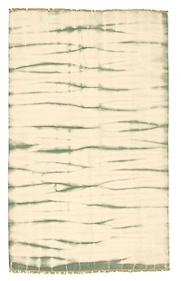 ECARPETGALLERY 4'10" x 7'11" Contemporary Color Transition Hand Made Area Rug for Living Room, Dining Room and Bedroom in Ivory