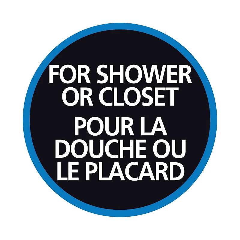 Mainstays Adjustable Tension Shower Curtain Rod with Decorative Finials