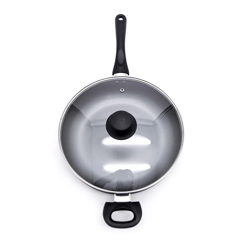 Starbasix 28 cm (11") Deep Fry Pan with Lid, Non-stick