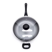 Starbasix 28 cm (11") Deep Fry Pan with Lid, Non-stick