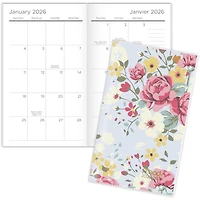 2026 Mead® Rose Garden 2 year Pocket Planner, Planner