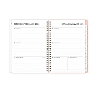 2025 Weekly Monthly Planner Notes, 5.875x8.625, Blue Sky, Aminah Rose, 6x9 Weekly/Monthly Planner