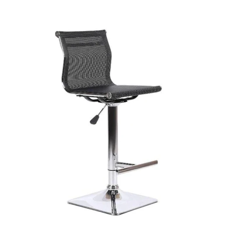 Tabouret réglable Noir et fonction pivotante à 360°