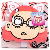 Disney Pixar Turning Red Ensemble de Coussin et Couverture de Voyage Nogginz - Design 'Personnalité'