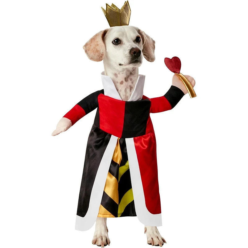 Costume de marche pour animaux Disney Reine de Cœur pour chiens ou chats par Rubies