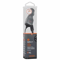 Ventev Chargeur de Voiture USB-C 4A avec Extra USB Câble Noir