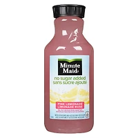 Minute Maid Zero Sugar Pink Lemonade Bottle, 1.54 Liters, 1.54