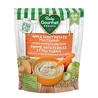 Baby Gourmet Organic Cereal Apple Sweet Potato Multigrain