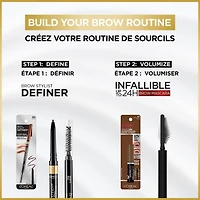 L'Oréal Paris Crayon à Sourcils Hydrofuge Brow Stylist Definer Crayon à Sourcils Mécanique