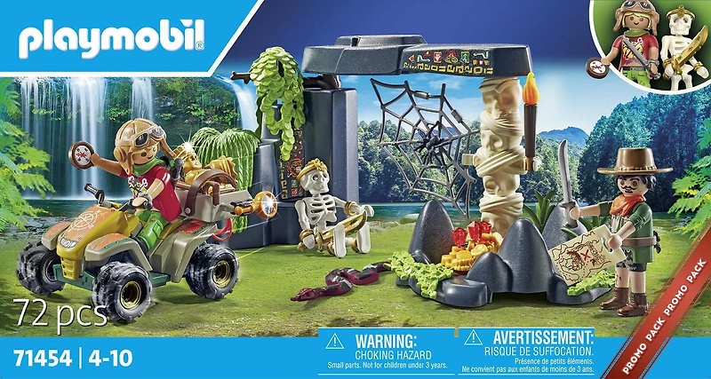 Playmobil Explorateurs et ruine de la jungle Promo Pack
