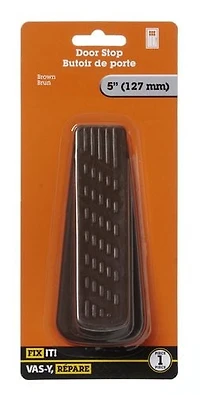Butoir de porte brun 5 po, 1 pièce