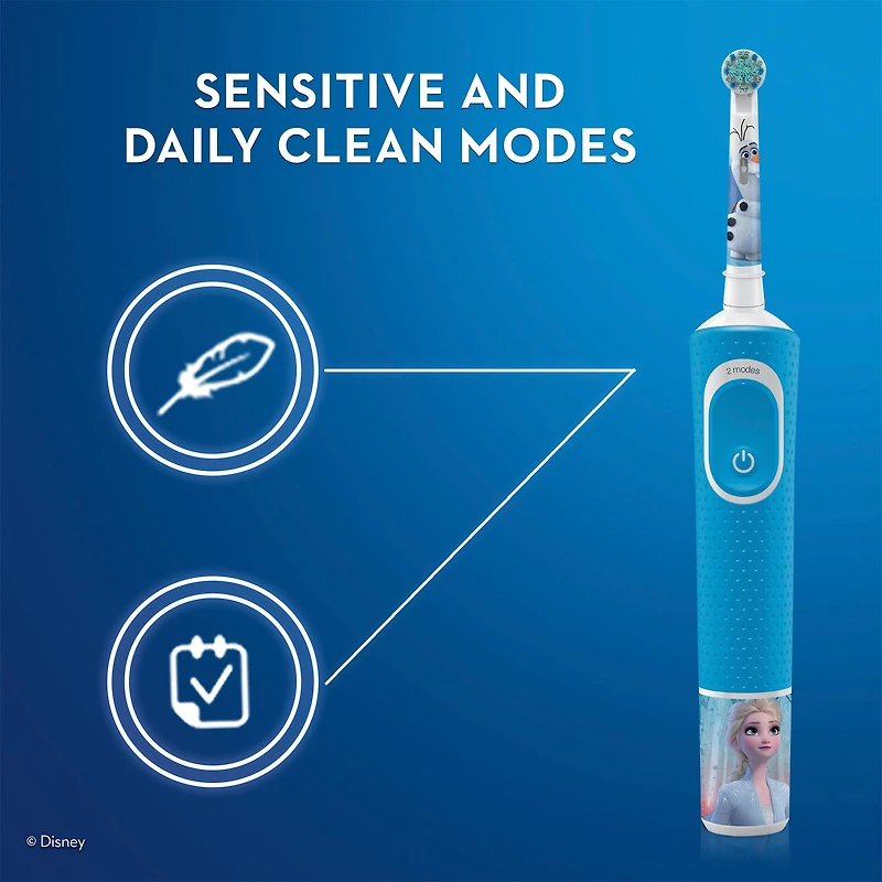 Oral-B Kids Electric Toothbrush featuring Disney's Frozen II, for Kids 3+, 1 Count