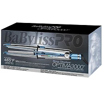 BaByliss Pro Optima 3000 Fer plat professional en acier inoxydable de 1 ¼ po