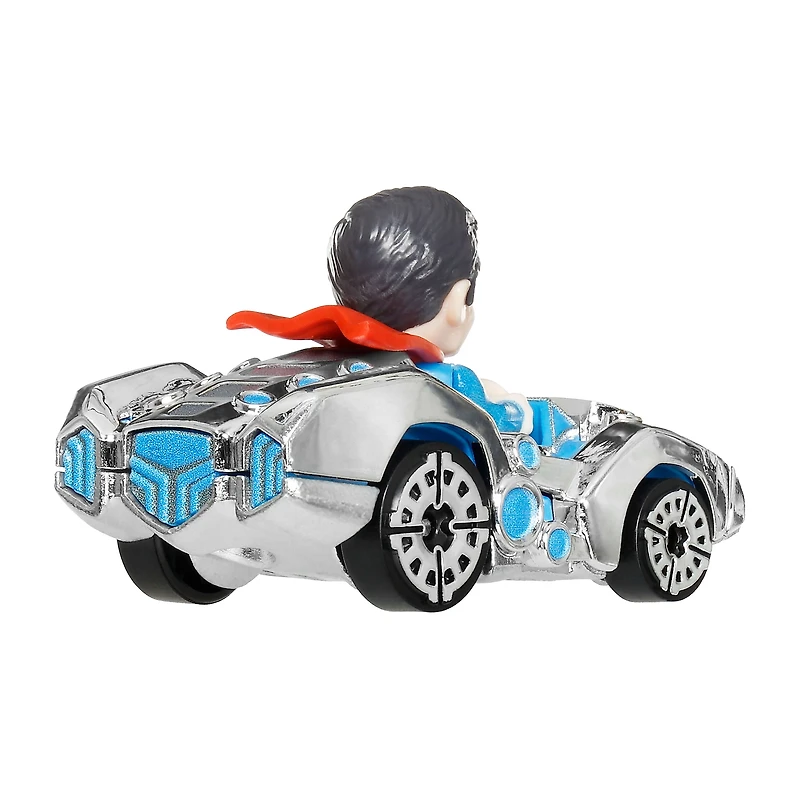 Hot Wheels RacerVerse Die-Cast Vehicle with Pop Culture Character Driver, Superman