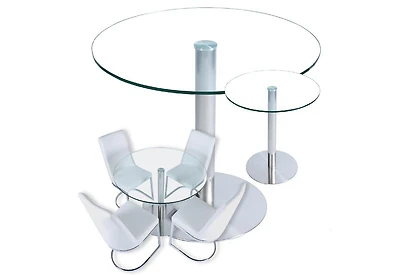 Canadian Cyclone Round Dining Table - 42