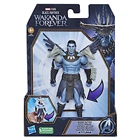 Marvel Studios' Black Panther: Wakanda Forever, figurine articulée Attuma Effet requin de 15 cm, jouet pour enfants, à partir de 4 ans