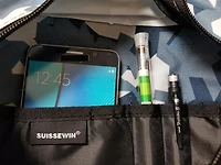 Unisexe Sac à dos imperméable SUISSEWIN Camouflage Vert