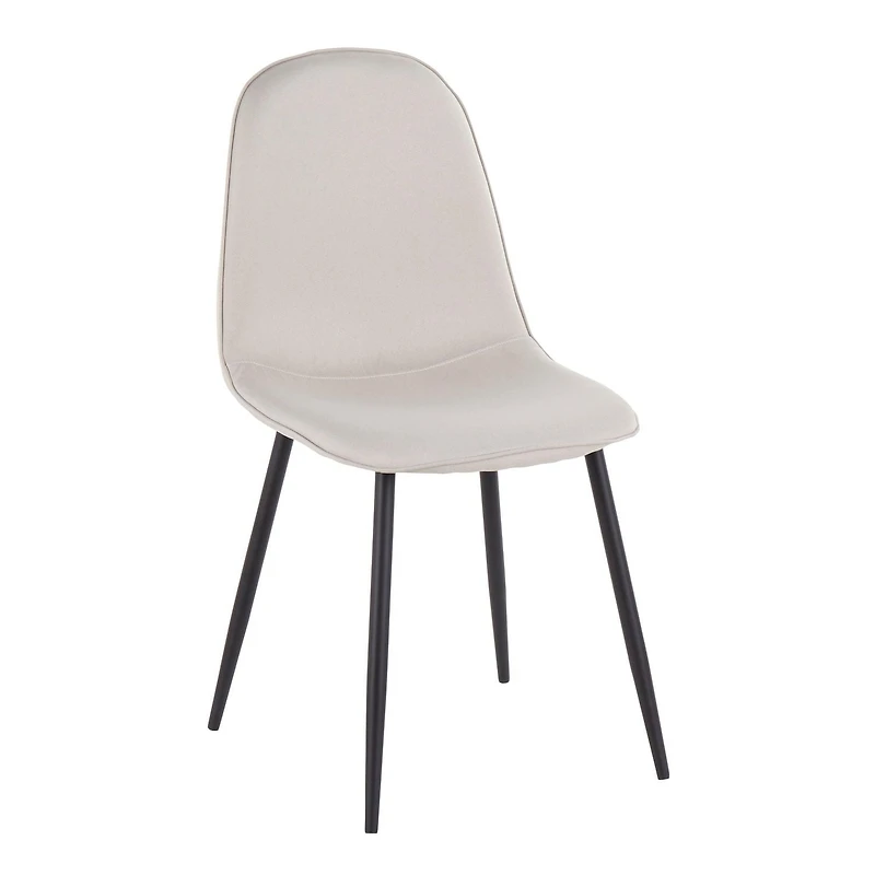 Chaise de salle à manger Pebble de LumiSource, Ensemble de 2