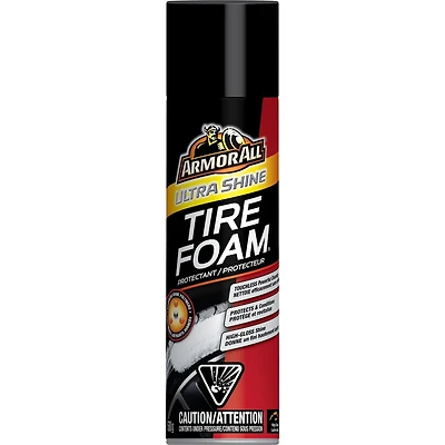 Armor All Ultra Shine Tire Foam Protectant Aerosol (18 ounces), Tire Foam Protectant Aerosol