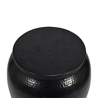 Table d'appoint martelée de hometrends avec rangement