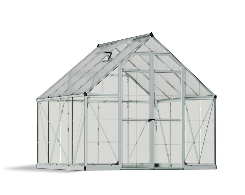 Canopia by Palram Balance 8 ft. x 8 ft. Greenhouse - Silver