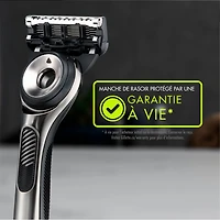 GilletteLabs with Exfoliating Bar by Gillette Razor for Men - 1 Handle, 1 Razor Blade Refill, Includes Premium Magnetic Stand, 1CT