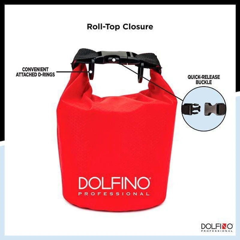 Dolfino Pro Nylon Waterproof Dry Bags 3 Piece Set
