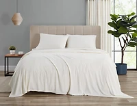 Ensemble de draps 1 place Ivoire en Cotton Beco Home