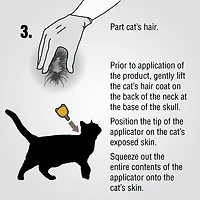 Zodiac SPOT ON II Contrôle des Puces pour Chats et Chatons, Format 4 Mois