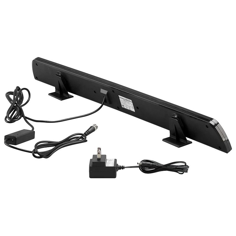 onn. VHF/UHF 4G/5G Filter Coaxial Directional Indoor 1080 HDTV Bar Antenna